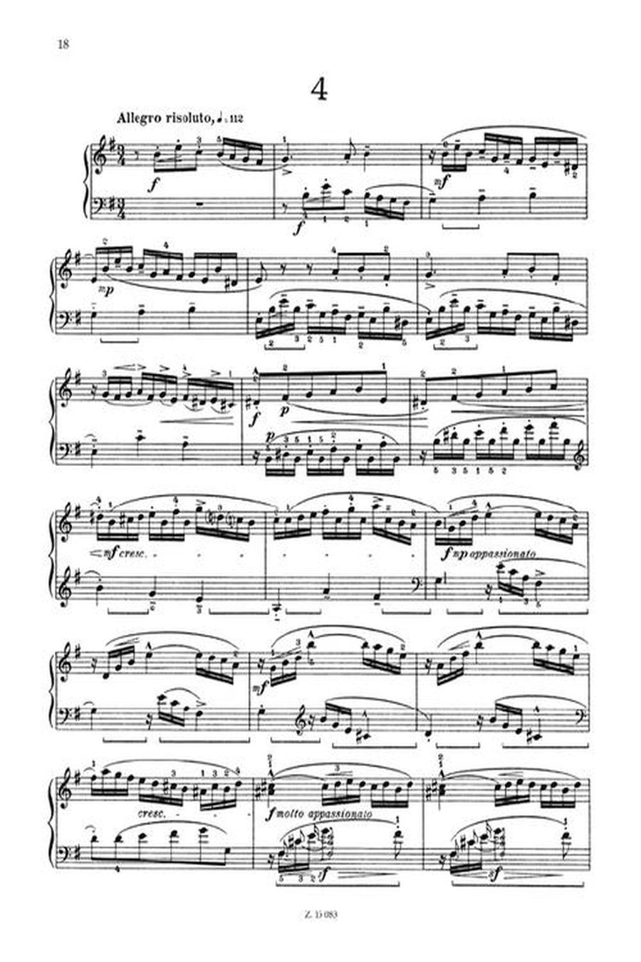 Selected Piano Pieces Piano Solo scores gallery preview page 3