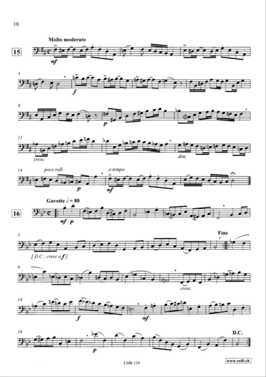 Technical & Melodic Studies Vol. 4 Trombone scores gallery preview page 10