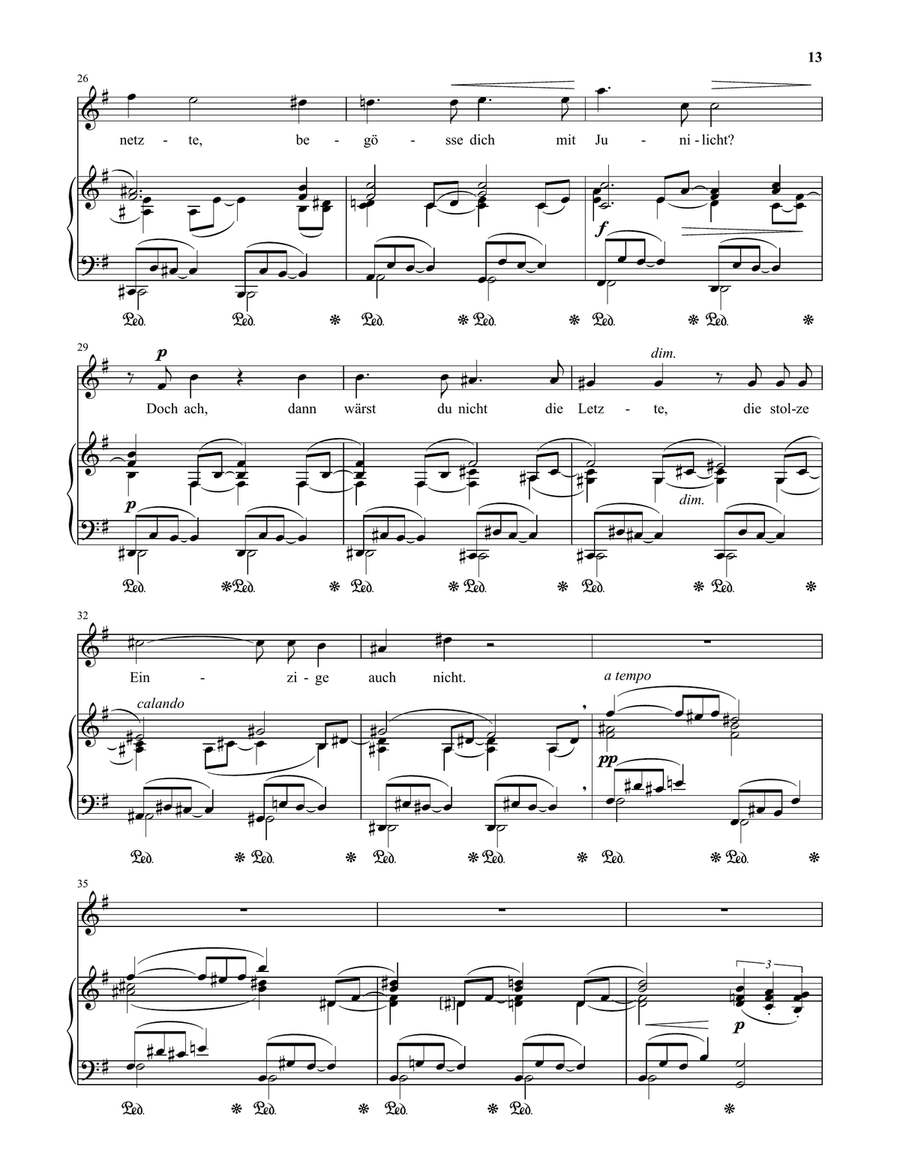Die Georgine (High Voice) High Voice scores gallery preview page 3