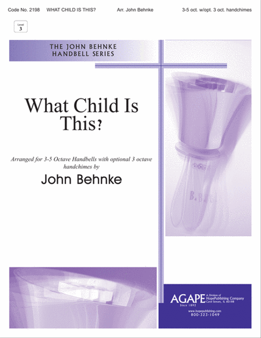 What Child is This? 5-Octaves scores gallery preview page 1