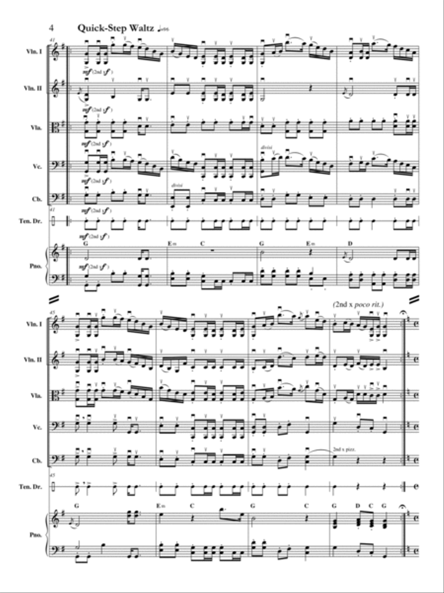 Scottish Air and Reel Orchestra scores gallery preview page 5