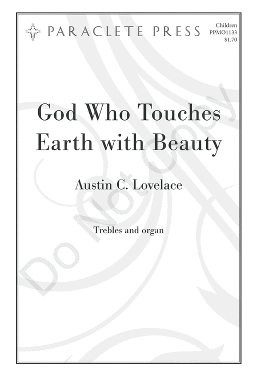 God Who Touches Earth With Beauty image number null