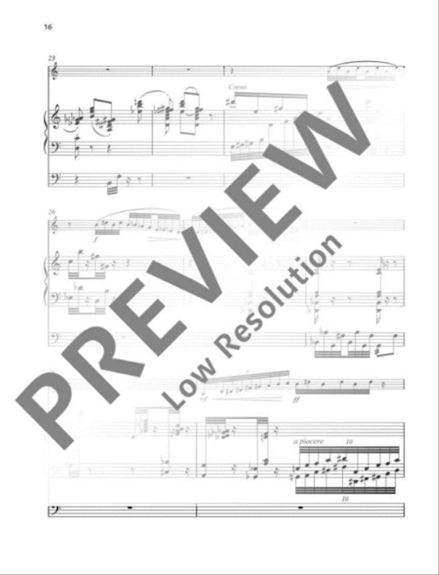 L'Ebauche d'un souffle L'Ebauche d'un souffle Trumpet scores gallery preview page 17