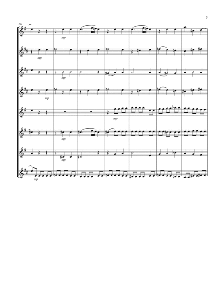 Recordare (from "Requiem") (F) (Saxophone Octet - 1 Sop, 3 Alto, 3 Ten, 1 Bari)