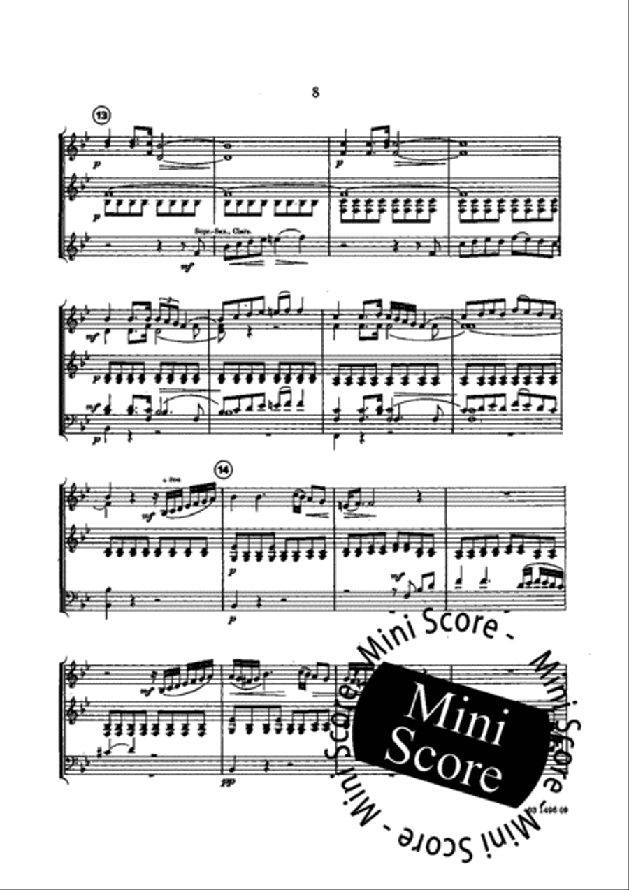 Profiles Symphoniques Concert Band scores gallery preview page 11
