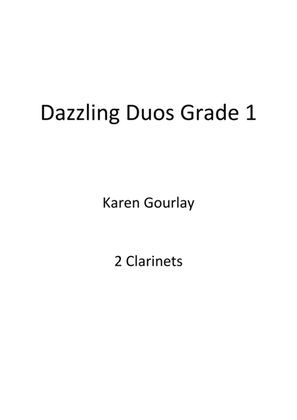 Book cover for Dazzling Duos Grade 1 Clarinet