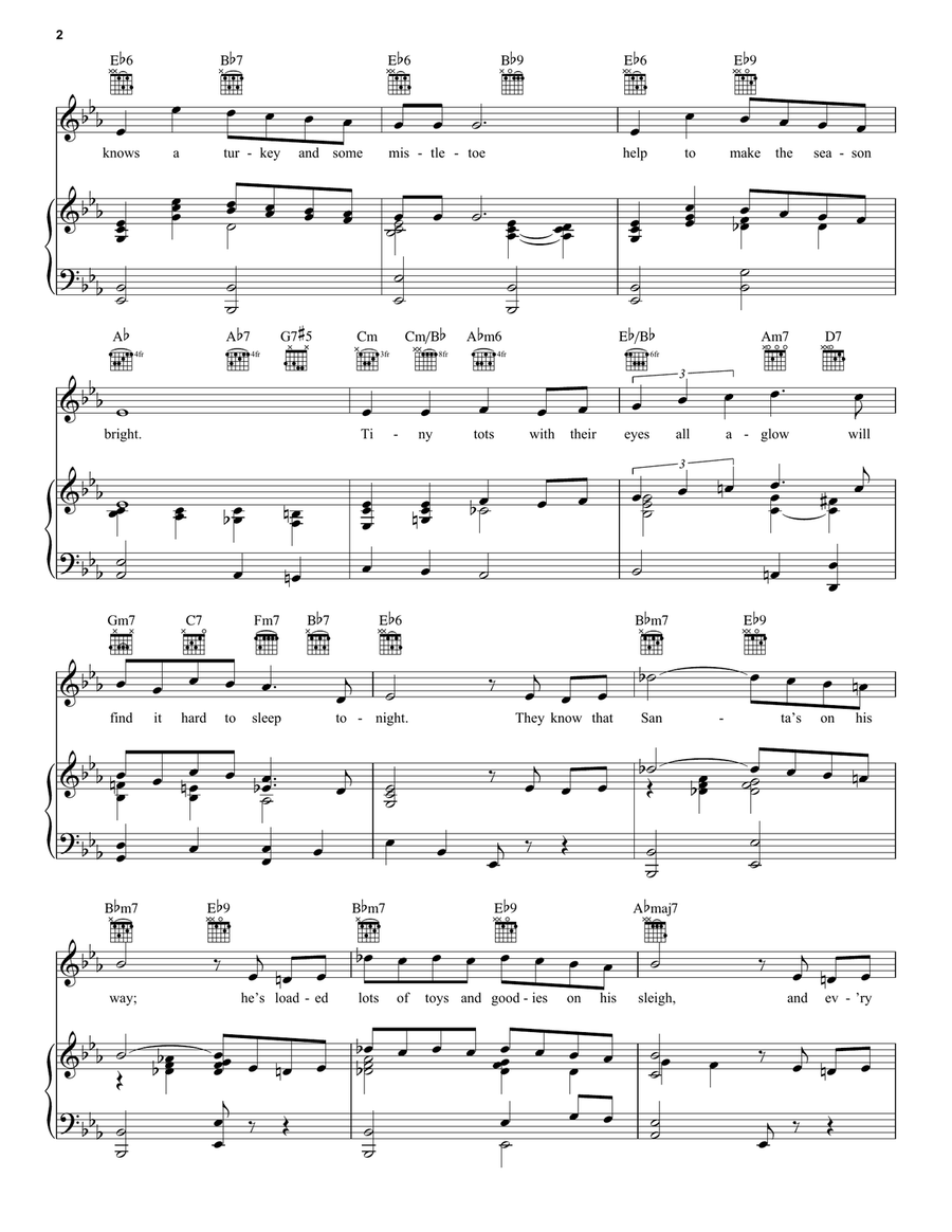 The Christmas Song (Chestnuts Roasting On An Open Fire) Guitar scores gallery preview page 2