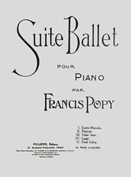 Suite de ballet (5 pieces)