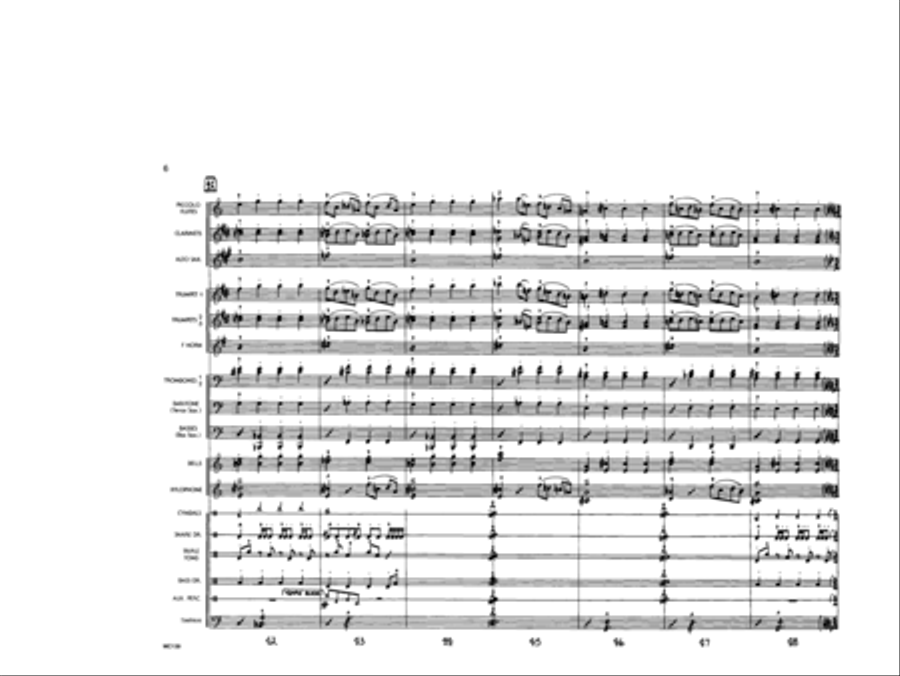 Classical Showcase Marching Band scores gallery preview page 7