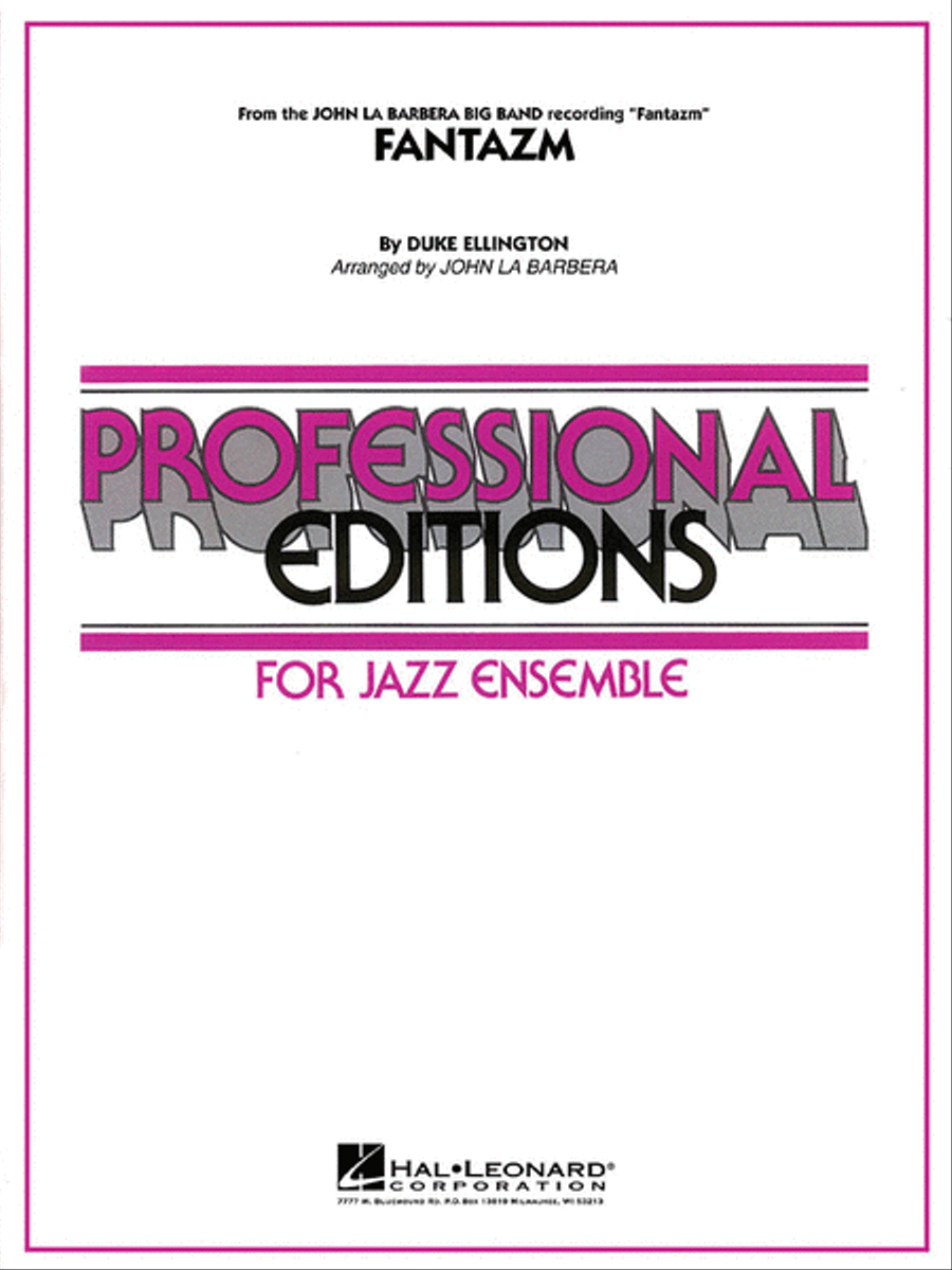 Fantazm Jazz Ensemble scores gallery preview page 1