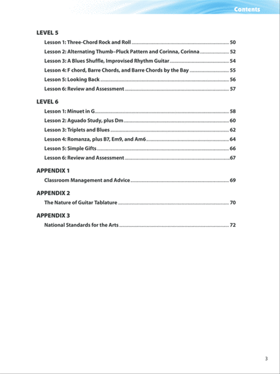 Sound Innovations for Guitar, Book 1 Guitar scores gallery preview page 4