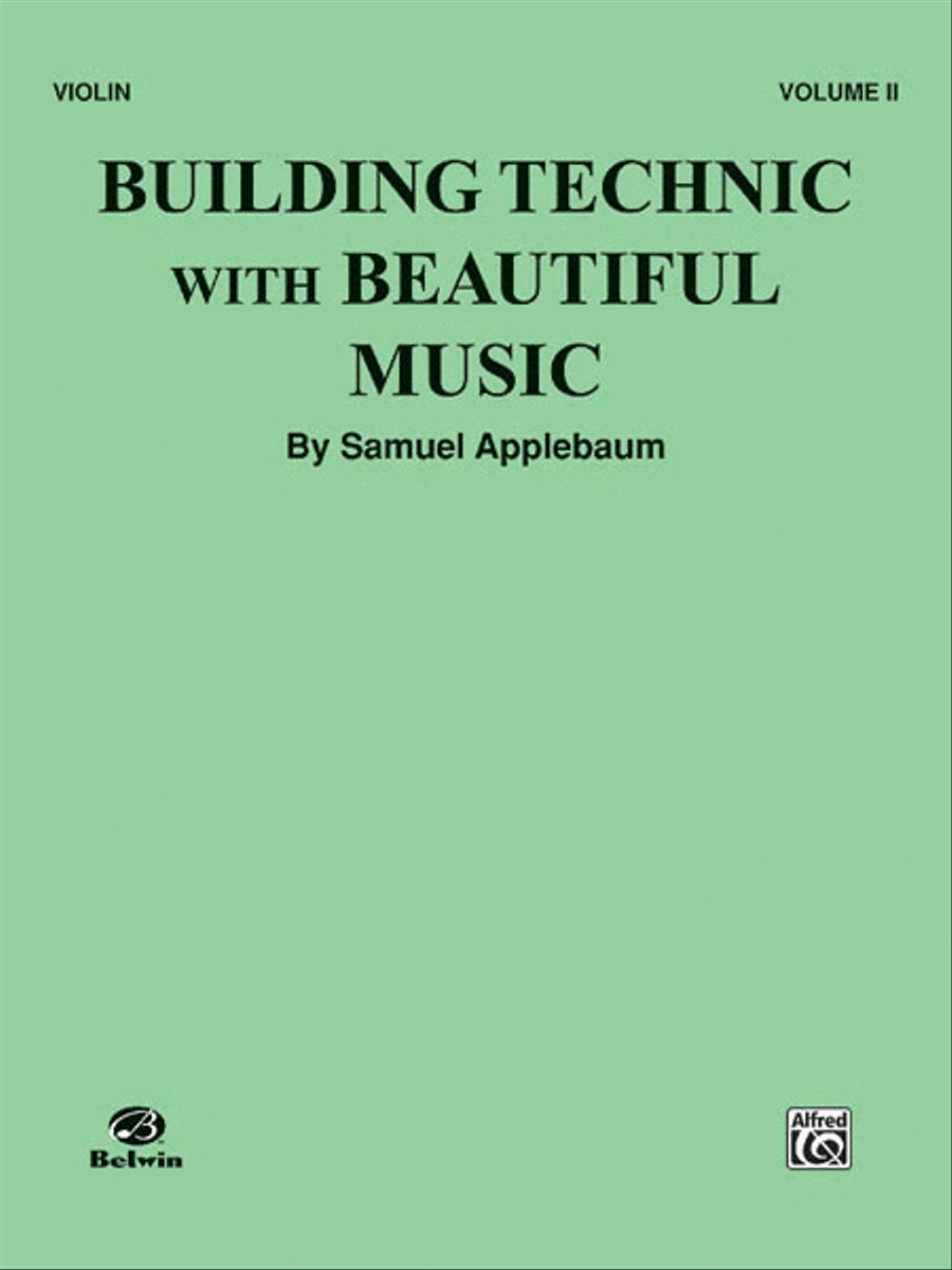 Building Technic With Beautiful Music, Book 2