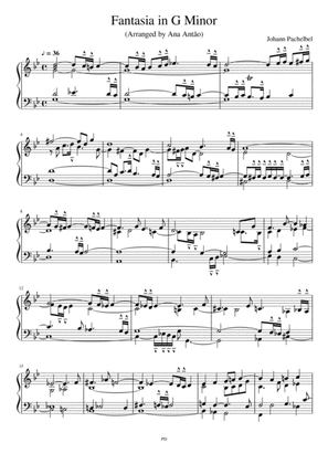 J. Pachelbel Fantasia in G Minor