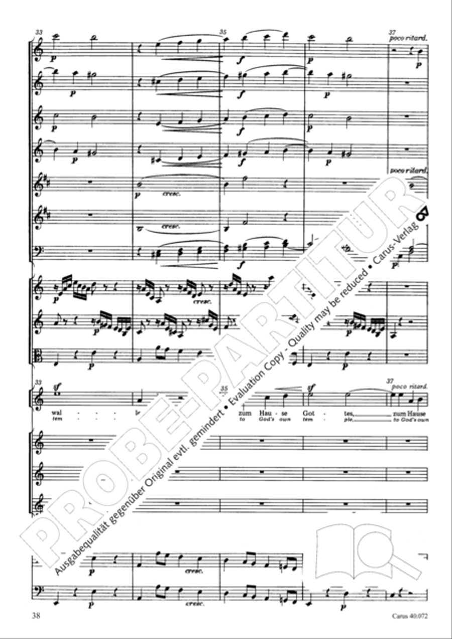 Psalm 42 Psalm 42 4-Part scores gallery preview page 38