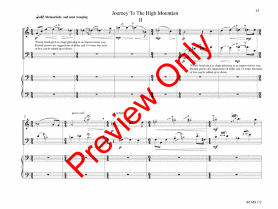 Journey Toward the Eternal Flame Bassoon scores gallery preview page 16
