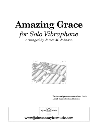 Amazing Grace for Solo Vibraphone