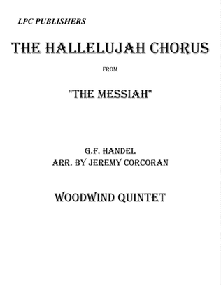 Book cover for The Hallelujah Chorus for Woodwind Quintet
