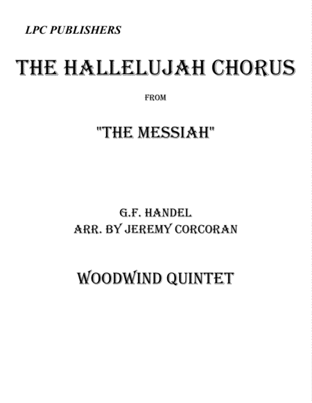 The Hallelujah Chorus for Woodwind Quintet image number null