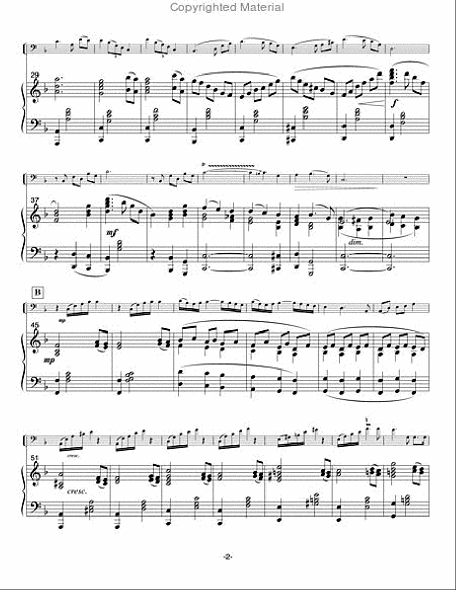 Concerto del Garda Euphonium scores gallery preview page 5