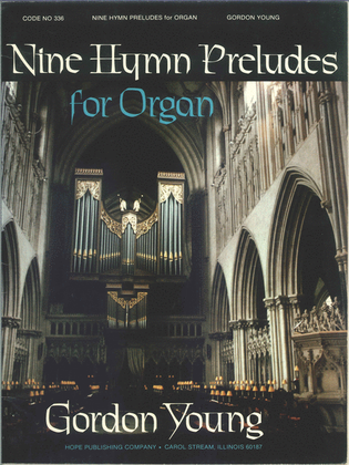 Book cover for Nine Hymn Preludes