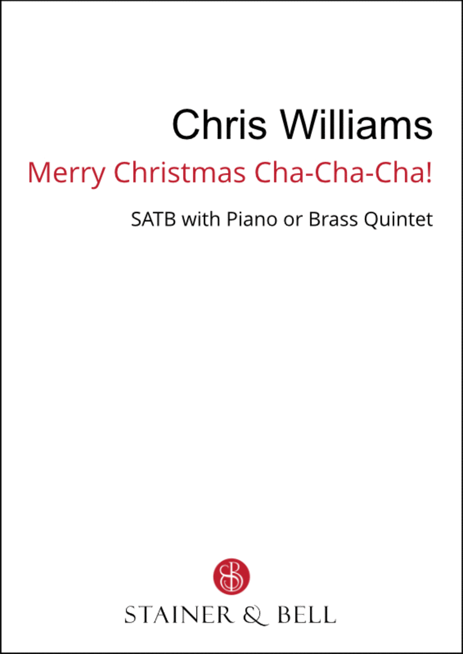 Merry Christmas Cha-Cha-Cha (SATB) 4-Part scores gallery preview page 1