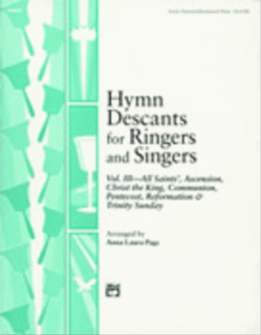 Hymn Descants for Ringers and Singers, Vol. III Choir scores gallery preview page 1