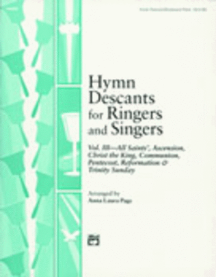 Book cover for Hymn Descants for Ringers and Singers, Vol. III