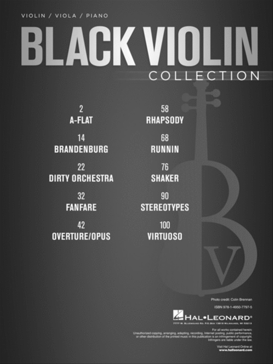 Black Violin Collection Viola scores gallery preview page 2
