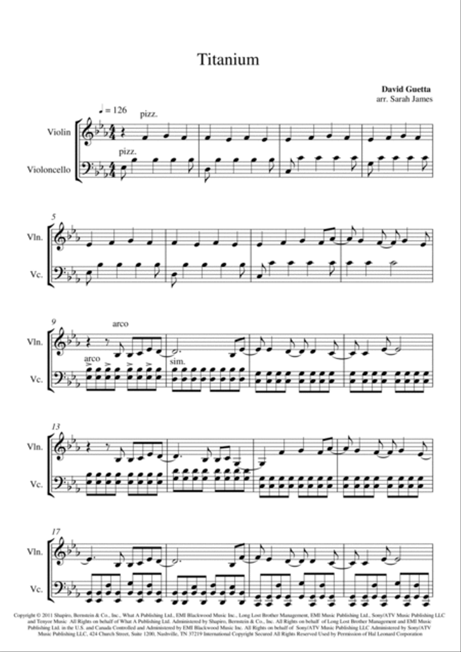 Titanium Score and Parts scores gallery preview page 2