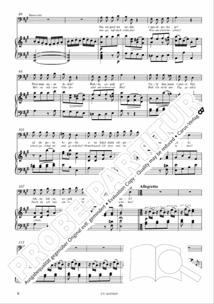 Missa pastoralis bohemica 4-Part scores gallery preview page 9