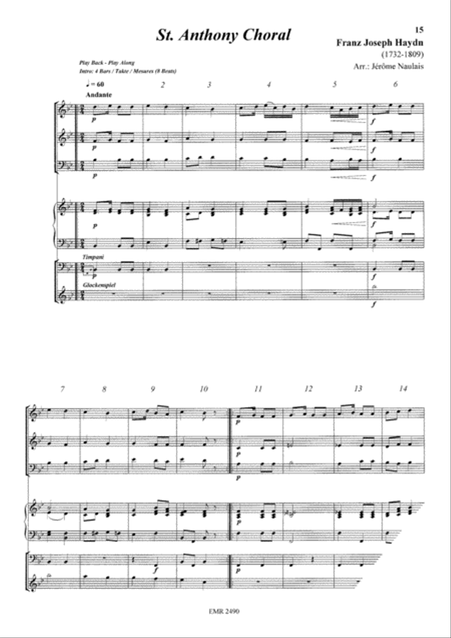Album Volume 10 Brass Trio scores gallery preview page 6