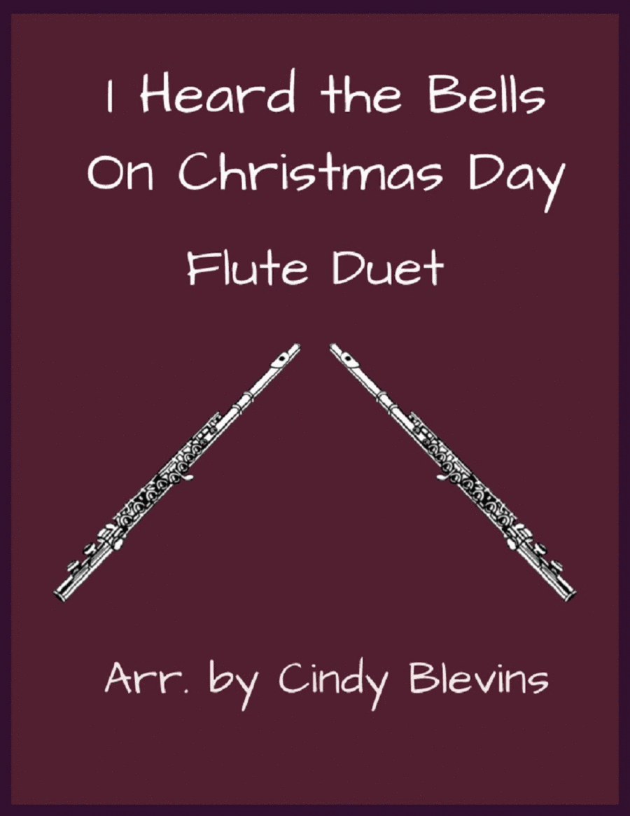 I Heard the Bells On Christmas Day, for Flute Duet image number null