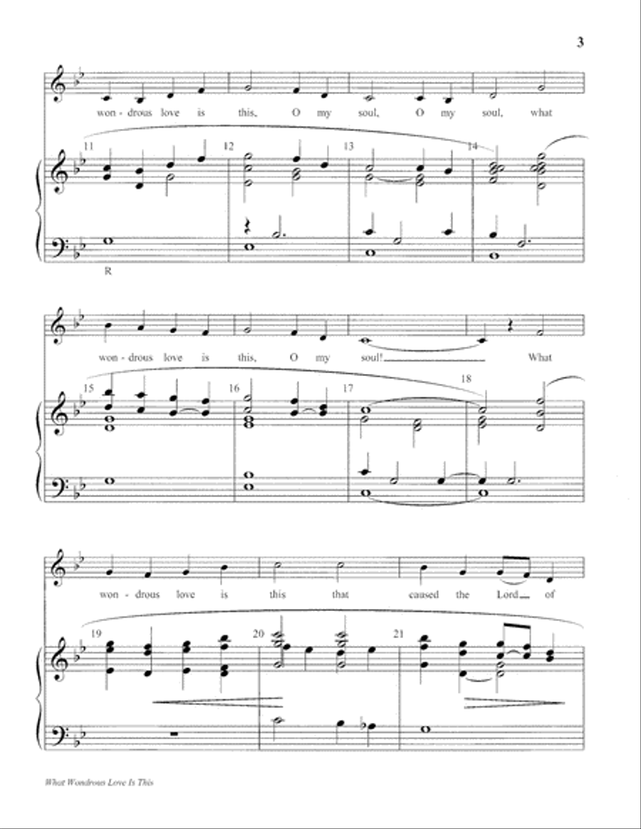 What Wondrous Love Is This 5-Octaves scores gallery preview page 3