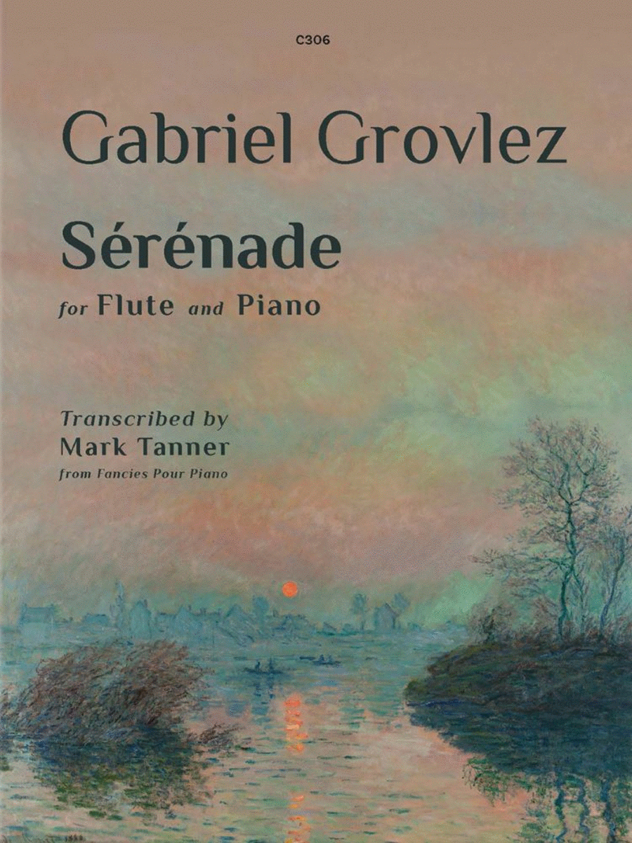 Grovlez Sérénade Flute Solo scores gallery preview page 1