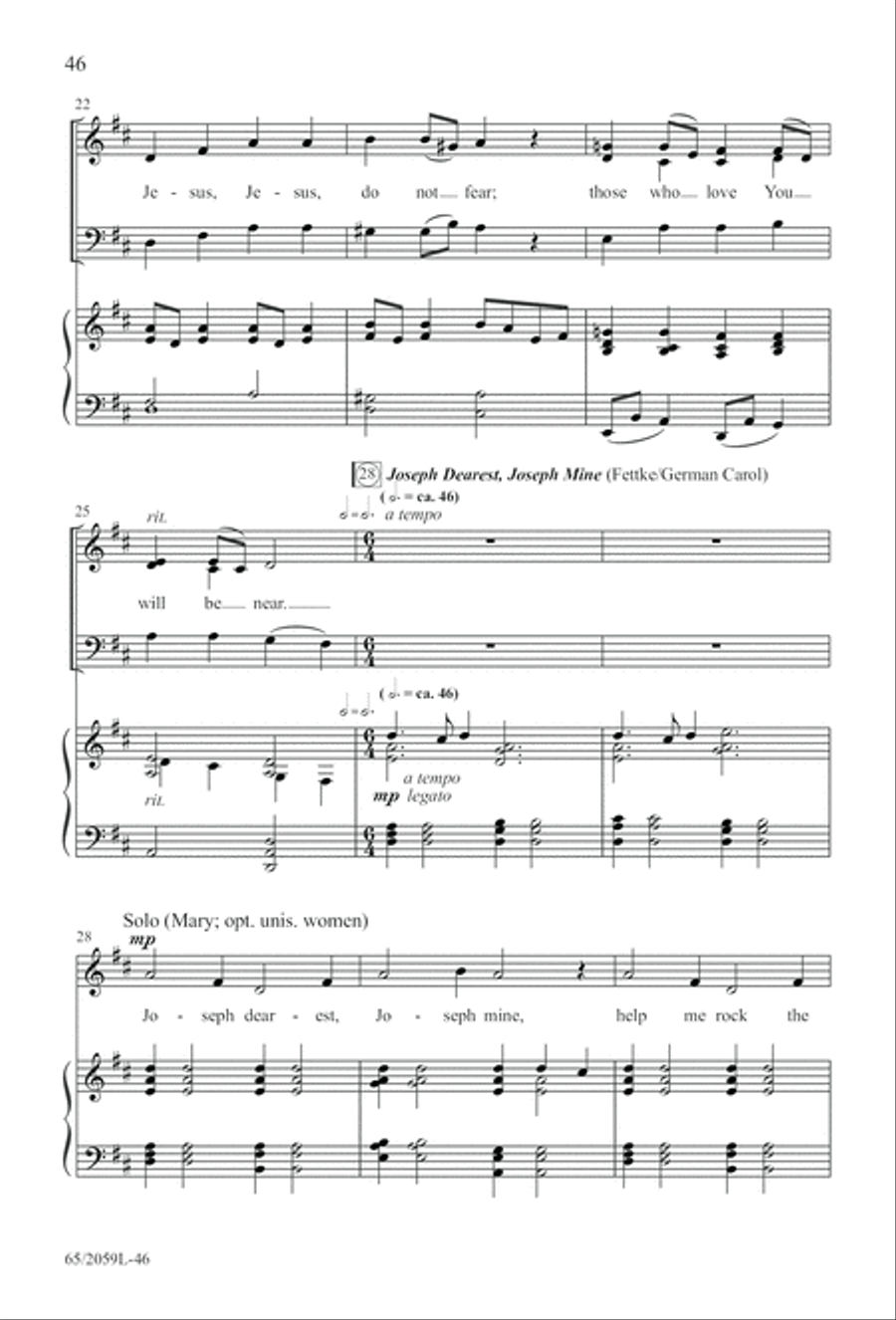 The Christmas Story The Christmas Story 3-Part scores gallery preview page 47