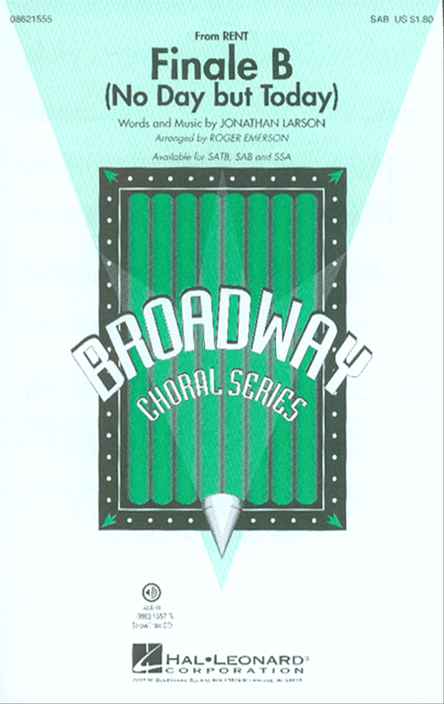 Finale B (No Day but Today) 3-Part scores gallery preview page 1