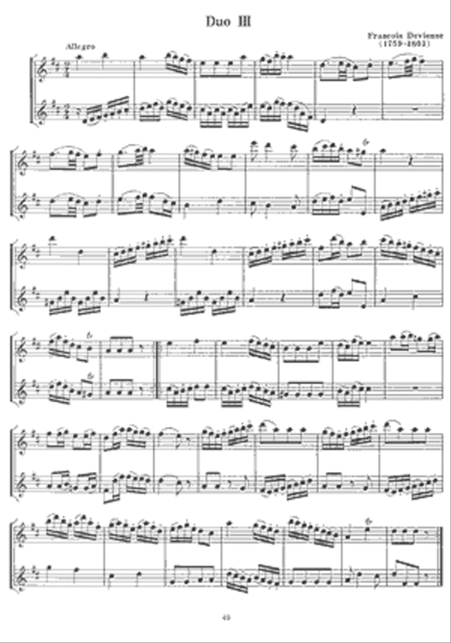 Flute Duets Flute Duets Woodwind Duet scores gallery preview page 3