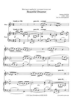 Beautiful Dreamer - Oboe and Piano