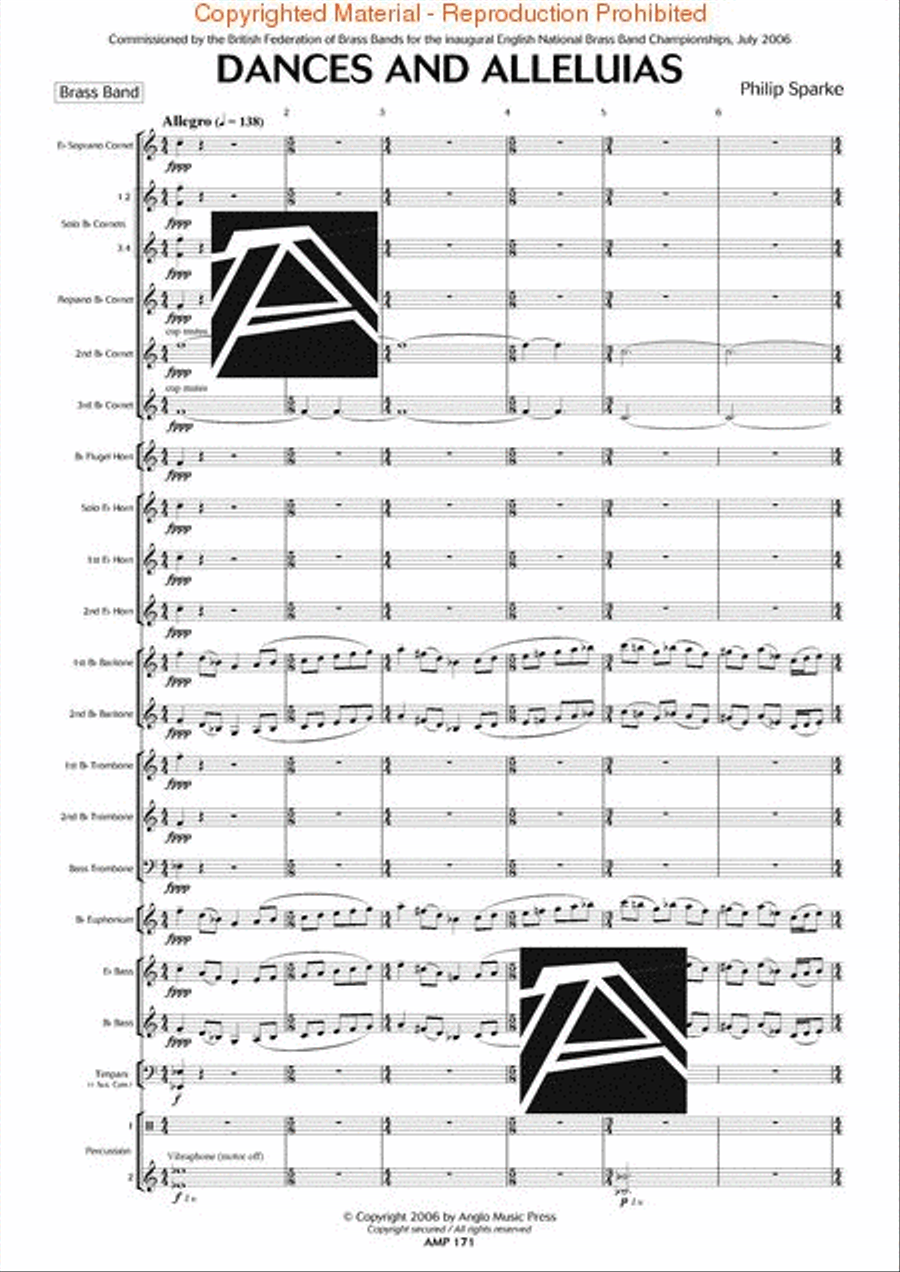 Surround Sound Brass Band scores gallery preview page 2