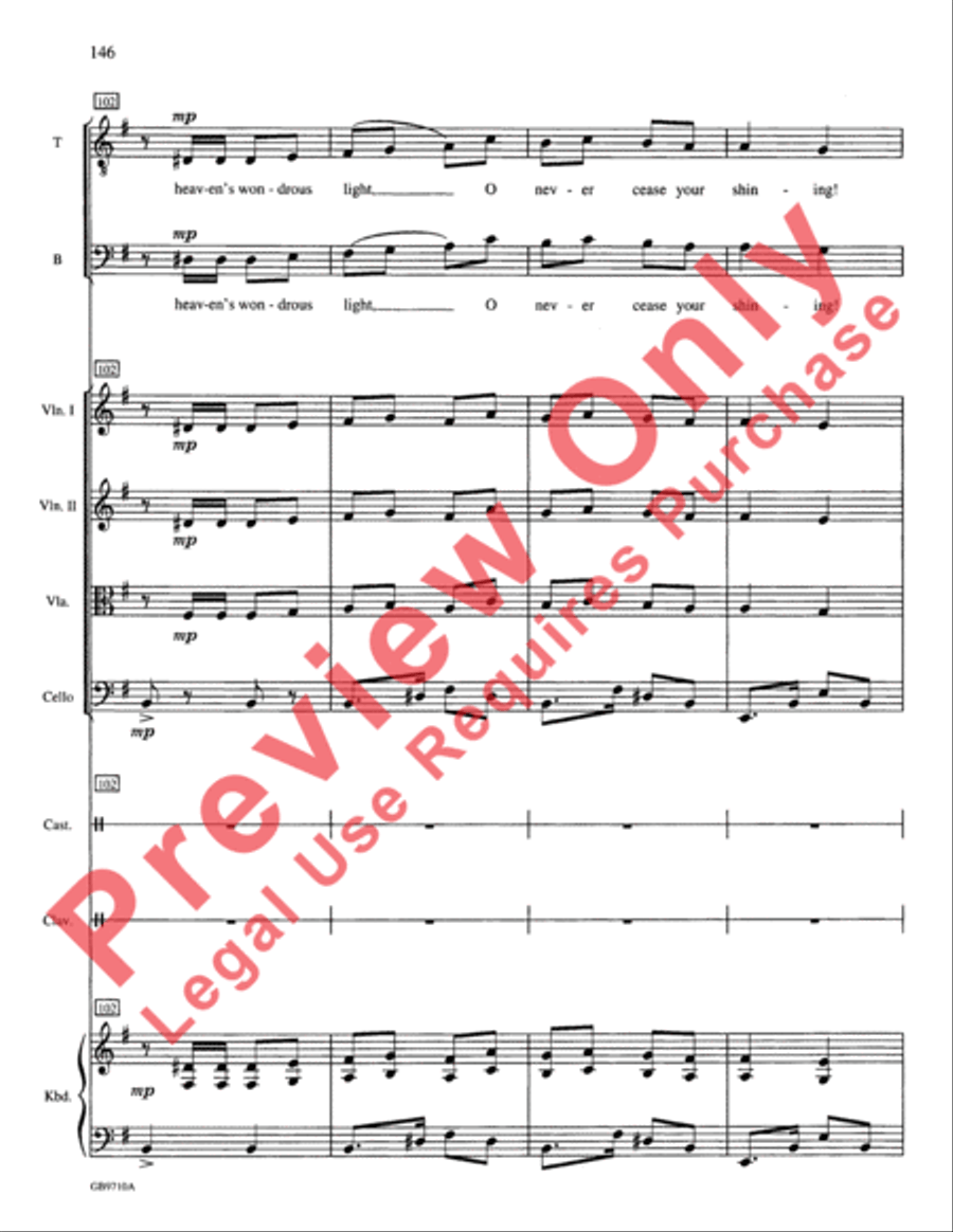 A Festival of Lessons and Carols Choir scores gallery preview page 147