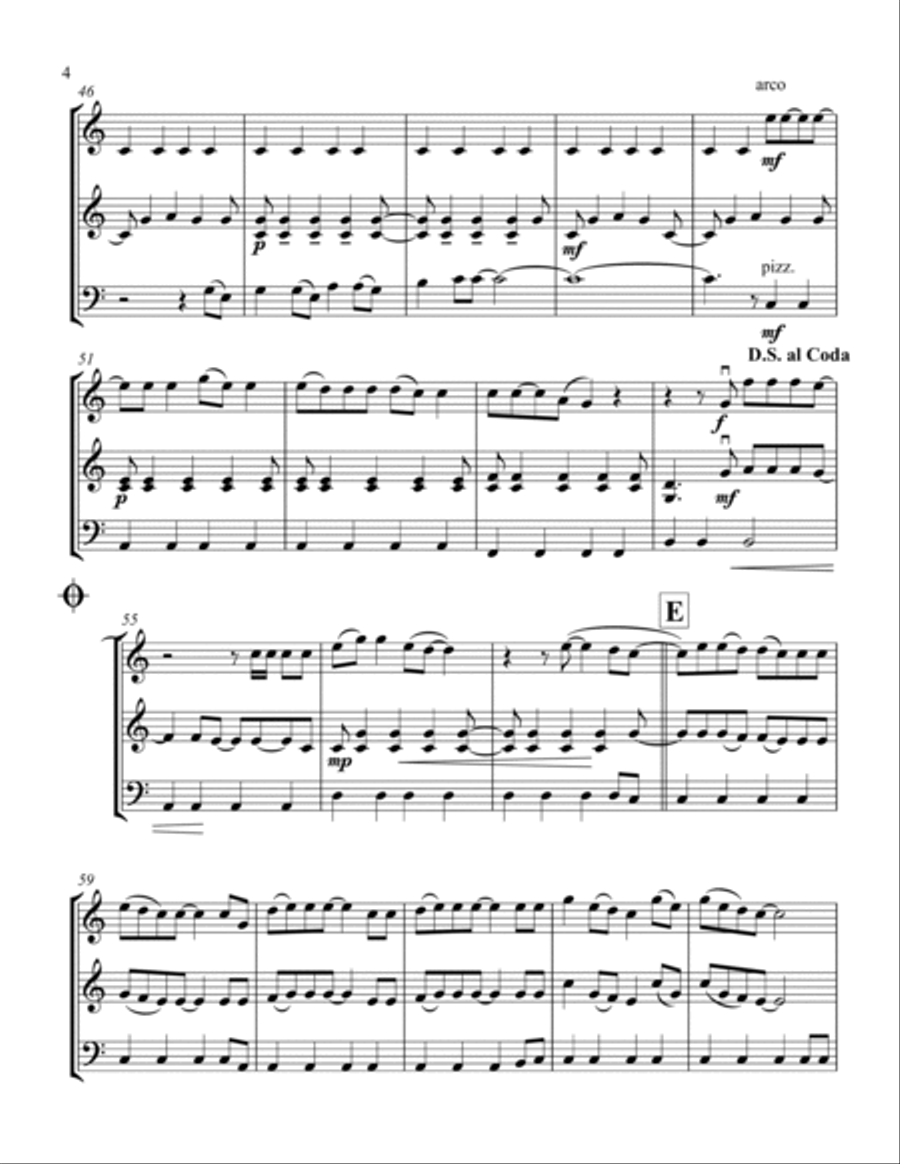 The Best (simply The Best) String Trio scores gallery preview page 4