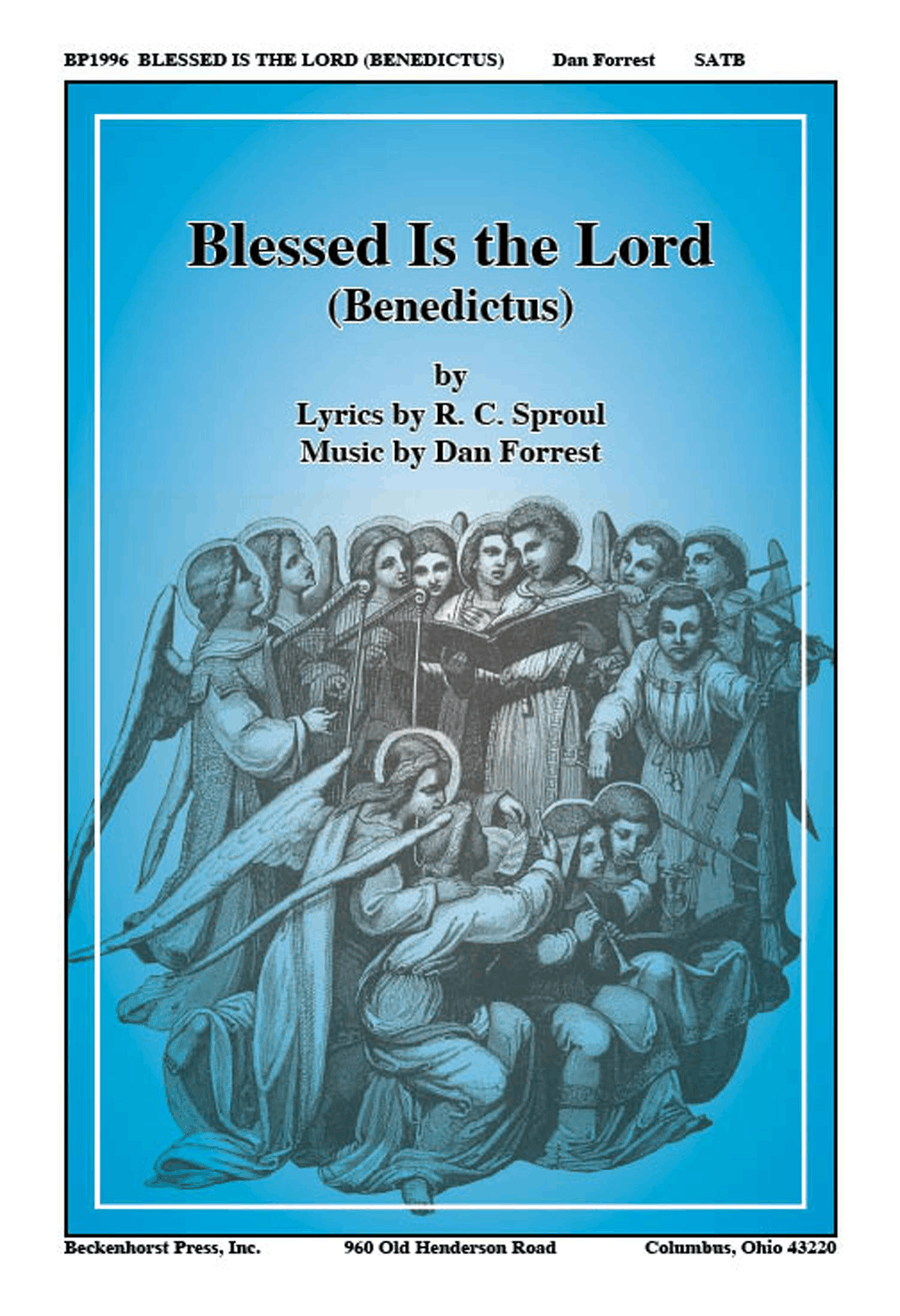 Blessed Is the Lord (Benedictus) 4-Part scores gallery preview page 1