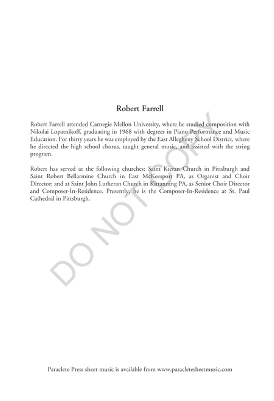 The Advent of Our God 4-Part scores gallery preview page 3