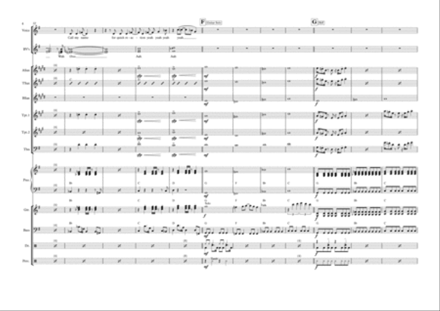 Hold On I'm Comin' Choir scores gallery preview page 4