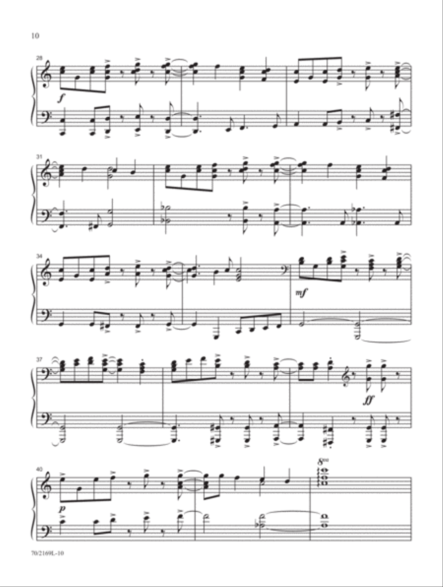 Risen Indeed! Piano Solo scores gallery preview page 7
