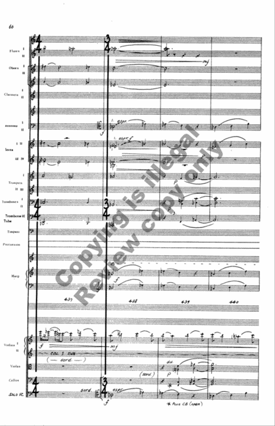 Concerto for Orchestra Full Orchestra scores gallery preview page 144