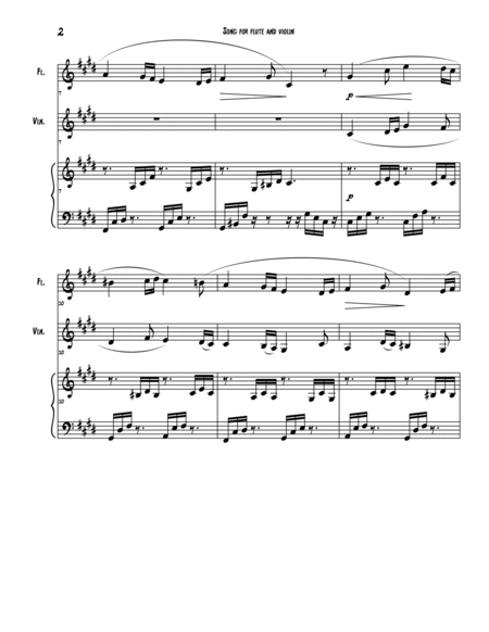 Song for Flute and Violin image number null