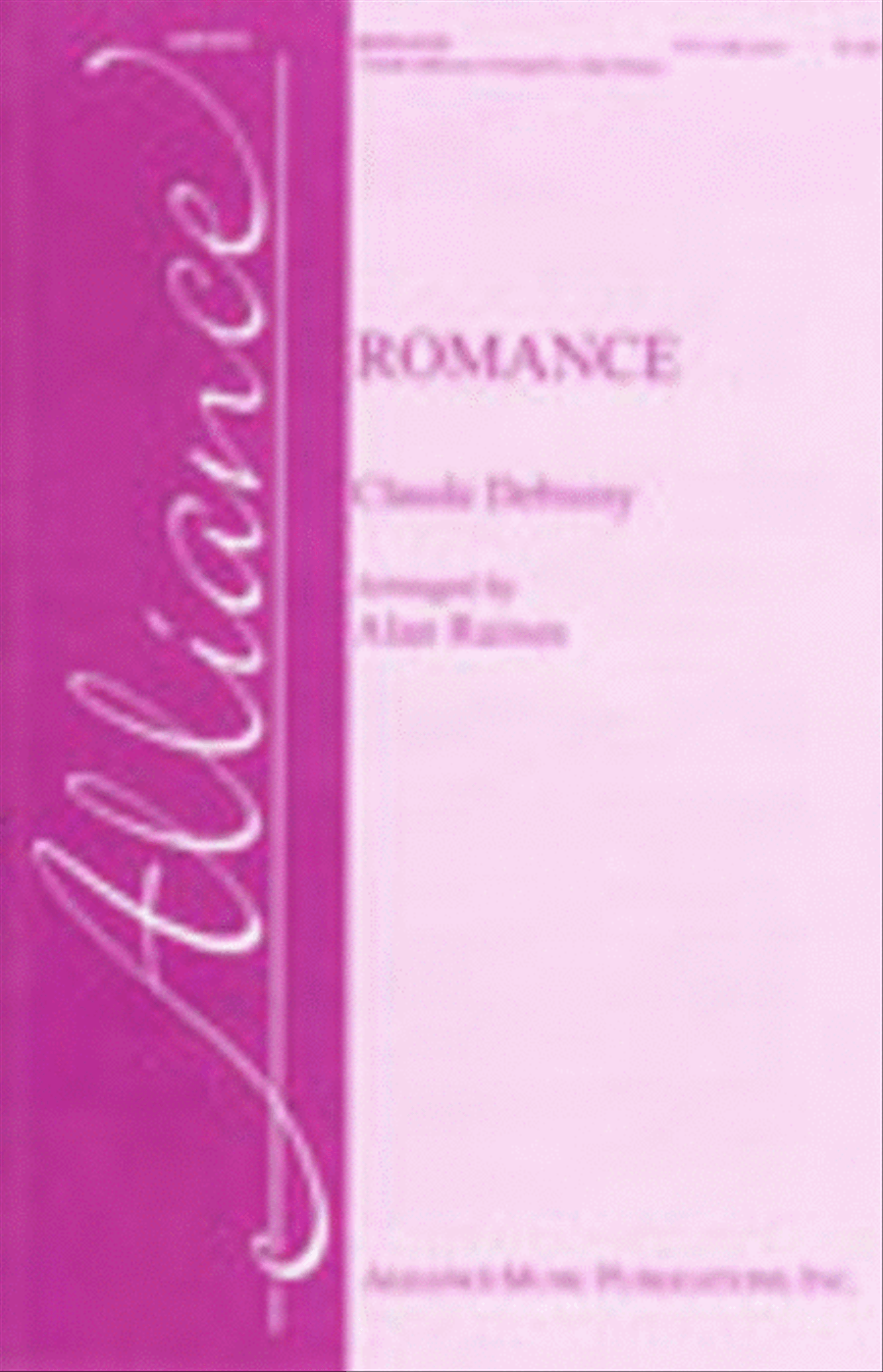 Romance SSA scores gallery preview page 1
