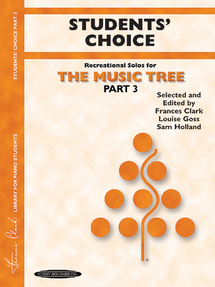 Book cover for The Music Tree Students' Choice