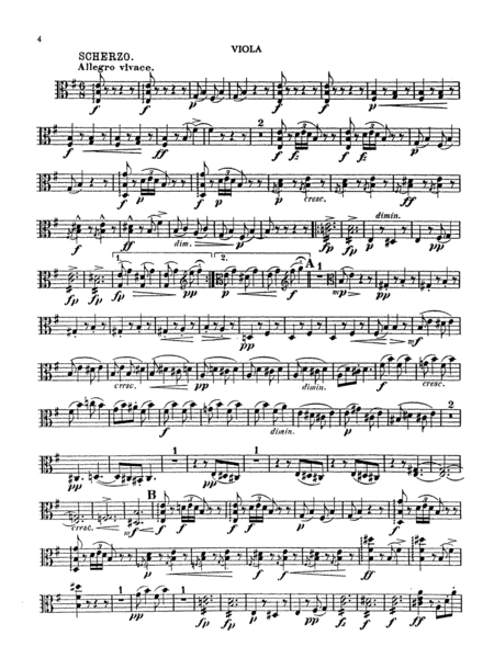 Quintet in G Major, Op. 77: Viola
